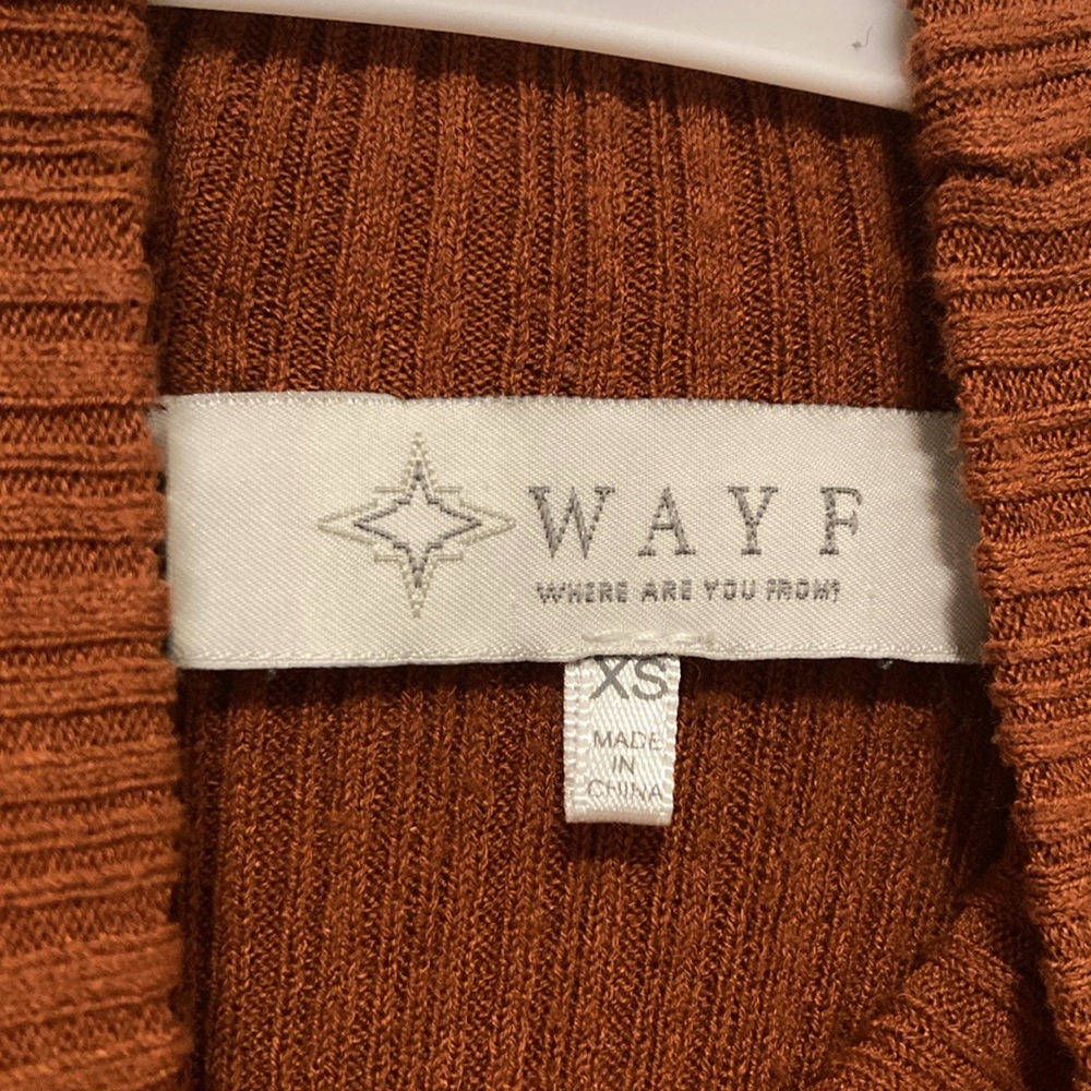 WAYF Ribbed Top - Picture 3 of 4